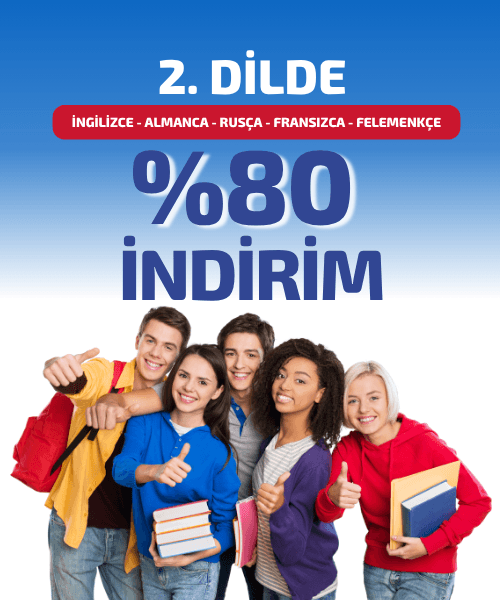 2.Dilde %80 İndirim